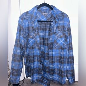 Blue Eddie Bauer Flannel